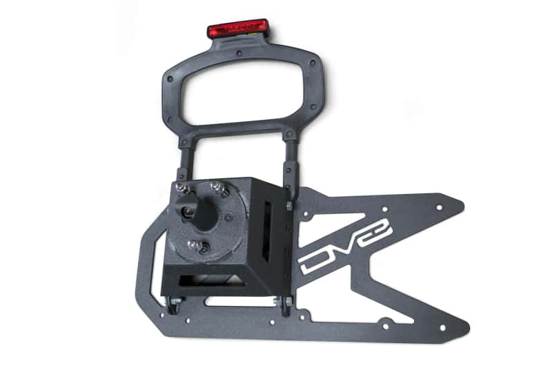 DV8 Offroad — DV8 Offroad 2018+ Jeep Wrangler JL Tailgate Mounted Tire Carrier - view 1