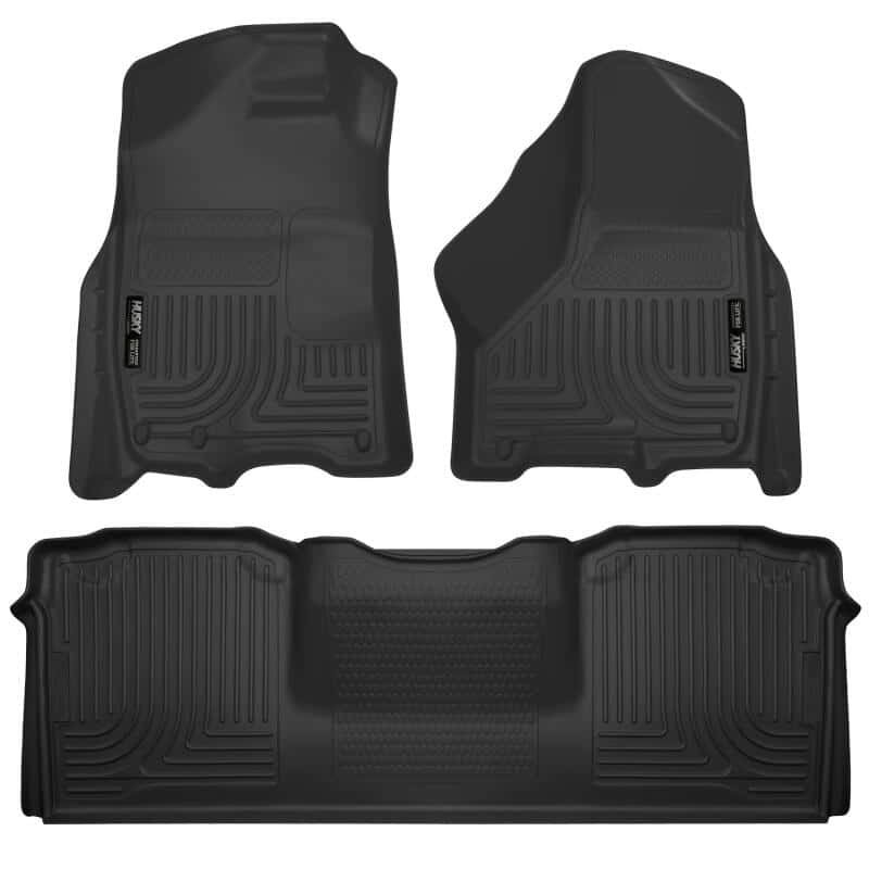 Husky Liners — Husky Liners 10-12 Dodge Ram 2500/3500 Mega Cab WeatherBeater Combo Black Floor Liners
Floor Liners - view 1