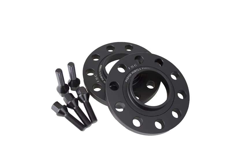 ISC Suspension — ISC Suspension BMW 5x120 Hub Centric (72.6 Hub Bore) Wheel Spacers 15mm Black (Pair) - view 1