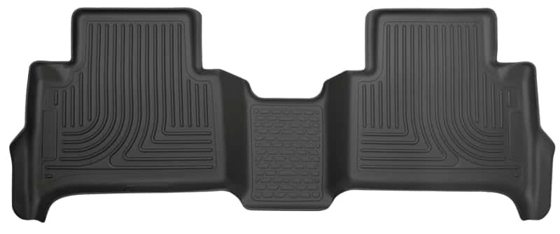 Husky Liners — Husky Liners 15 Chevrolet Colorado Crew Cab WeatherBeater Black 2nd Seat Floor Liners - view 1