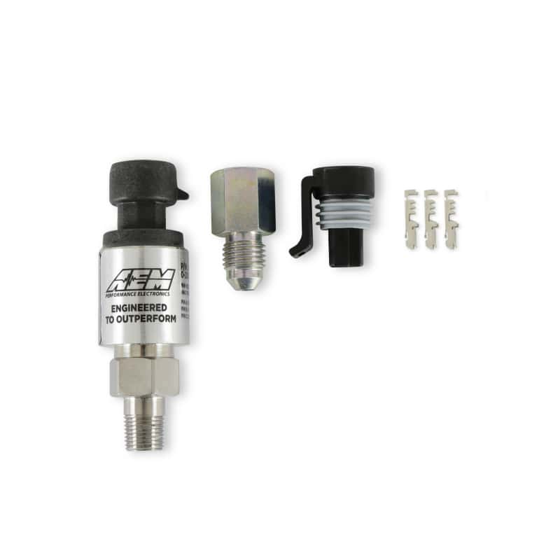 AEM — AEM 139 BAR MAP or 2000 PSIA Stainless Steel Sensor Kit
Sensors/Connectors
Sensor Kit - view 2