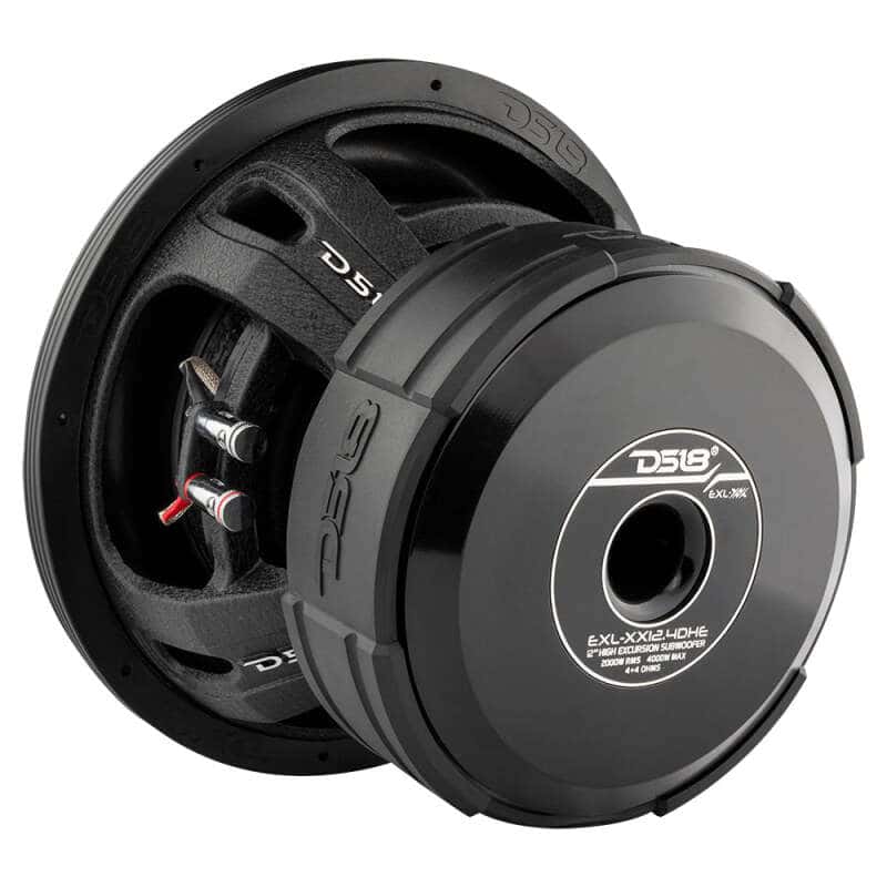 DS18 — DS18 12in 2000 Watts RMS 4 ohm DVC High Excursion Subwoofers w/ Deep Aggressive Bass - view 1