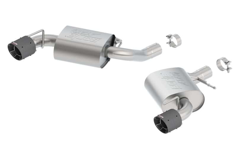 Borla — Borla 16 Chevy Camaro 6.2L Atak Rear Section Exhaust w/o NPP
Axle-Back System - view 2