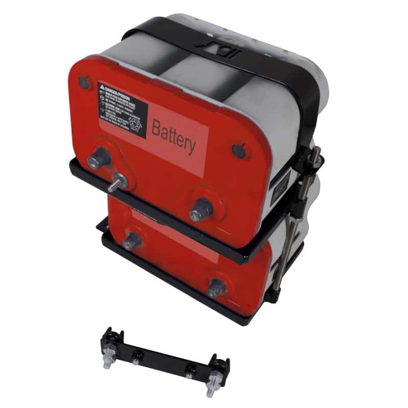 Rugged Ridge — Rugged Ridge 97-06 Jeep Wrangler Dual Battery Tray
JEEP_HARDPARTS - view 5