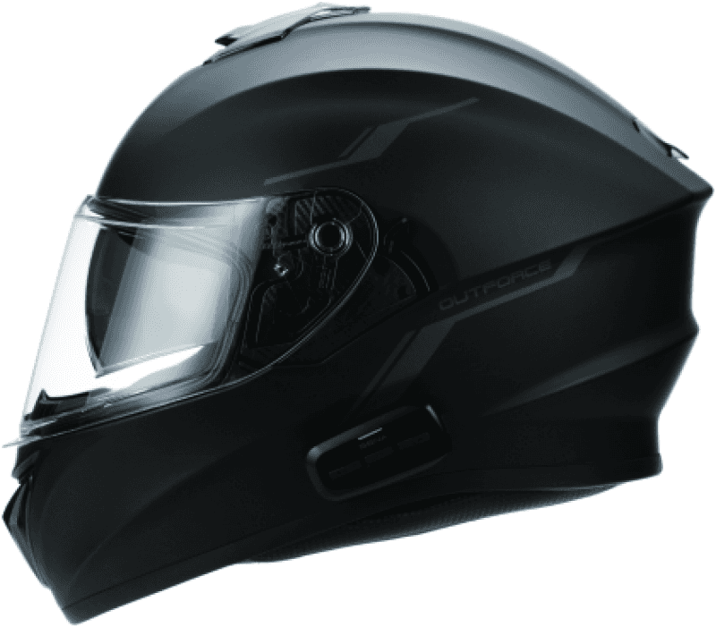 Sena Technologies — Sena Technologies Outforce Full Face Bluetooth Helmet Matte Black - XL - view 5