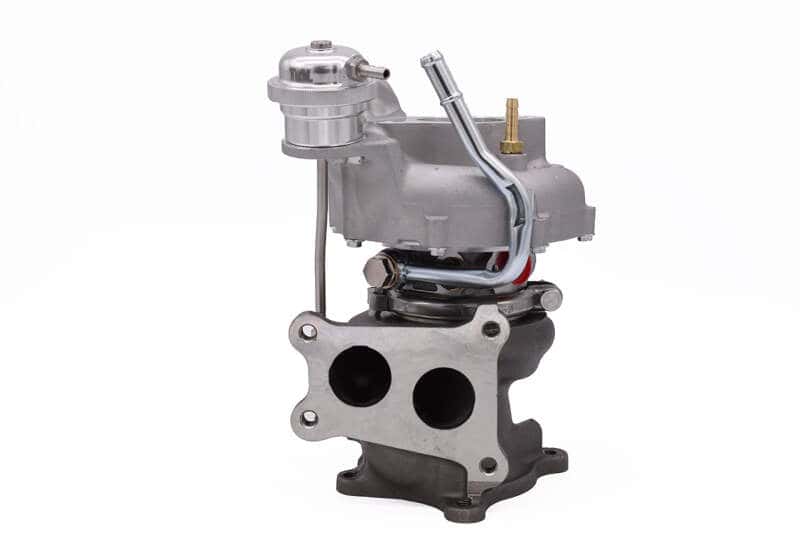 Forced Performance — Forced Performance Subaru STi/WRX Blue Turbo 58mm Black Turbine Hsg External WGw/Oil Line (D/S Only) - view 2