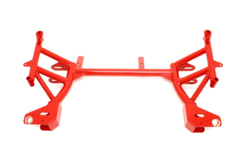BMR Suspension — BMR 93-02 F-Body K-Member w/ No Motor Mounts and Pinto Rack Mounts - Red
K-member - view 1