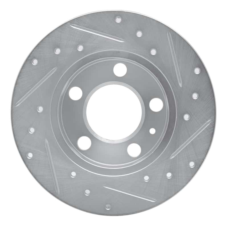 R1 Concepts — R1 98-24 Audi A1 (Mexico) Rear Left Drilled & Slotted Silver Brake Rotor
R1 Brake Rotor Drill - view 5