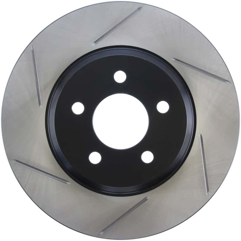 Stoptech — StopTech Power Slot 05-10 Mustang GT V8-4.6L Front Right Slotted Rotor
Sport Slotted Rotor - view 1
