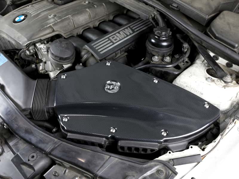 aFe — aFe MagnumForce Stage 2 Si Intake System P5R 06-11 BMW 3 Series E9x L6 3.0L Non-Turbo
Magnum FORCE Intake
AirIntKt - view 9