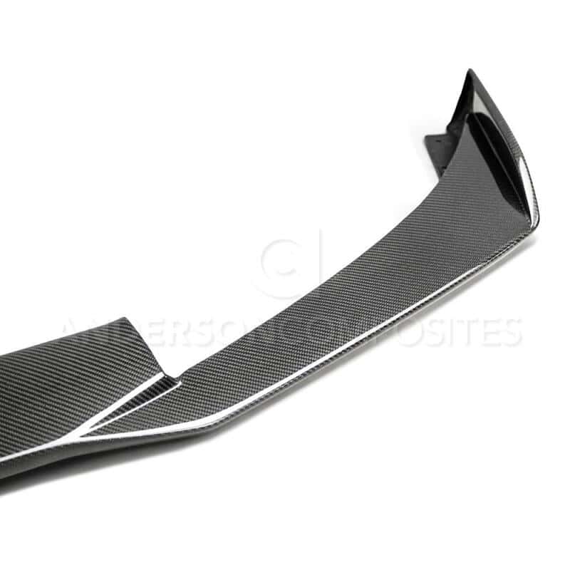 Anderson Composites — Anderson Composites 17-18 Chevy Camaro ZL1 1LE Carbon Fiber Front Splitter - view 5