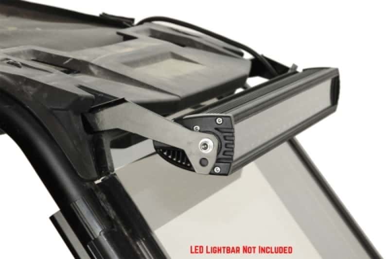 Seizmik — Seizmik 15-23 Polaris RZR 900 S/1000 S /4/Trail/ RZR Turbo S/4/XP Light Bar Mount - Black - view 3