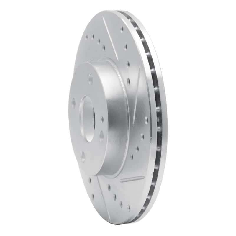 R1 Concepts — R1 94-02 Mazda Miata Front Right Drilled & Slotted Silver Brake Rotor
R1 Brake Rotor Drill - view 2