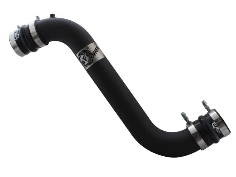 aFe — aFe Bladerunner 3in Intercooler Tube In 11-13 GM Diesel Trucks V8 6.6L (td) LML
TChrgrIcoolerIntPpe
Cold Charge Pipe - view 1