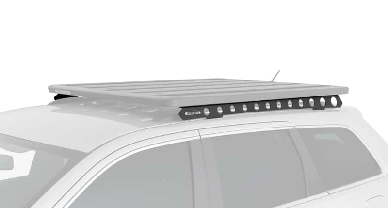 Rhino-Rack — Rhino-Rack 11-21 Jeep Grand Cherokee WK2 4DR (w/ Metal Roof Rails) Backbone Mounting System - Black
Rhino-Rack Backbone  - view 2