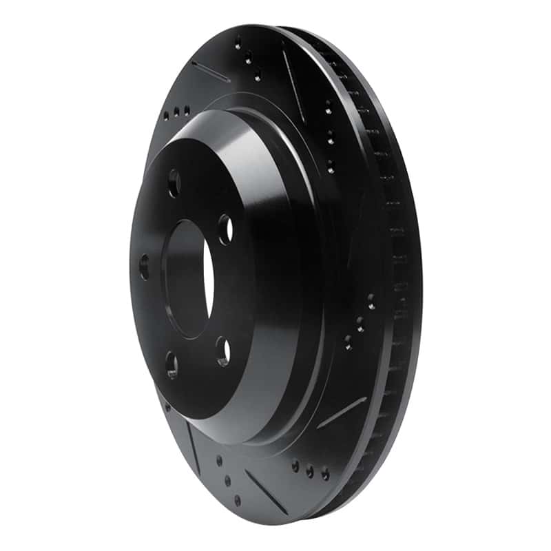 R1 Concepts — R1 98-02 Chevrolet Camaro Rear Right Drilled & Slotted Black Brake Rotor
R1 Brake Rotor Drill - view 2