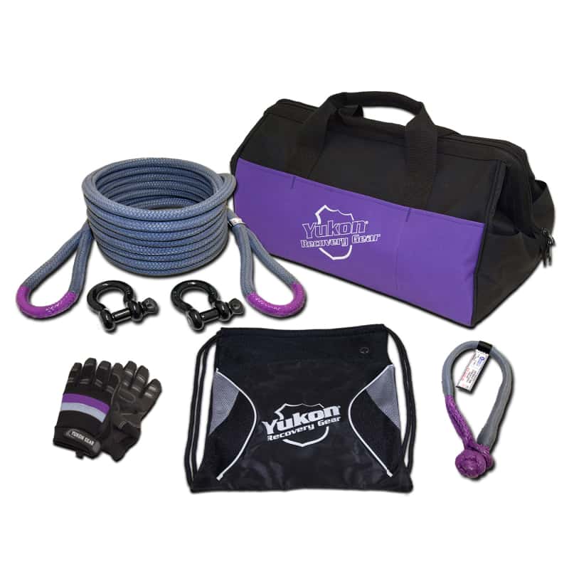 Yukon Gear & Axle — Yukon Gear Recovery Gear Kit w/7/8in Kinetic Rope
Yukon Recovery Kit - view 2