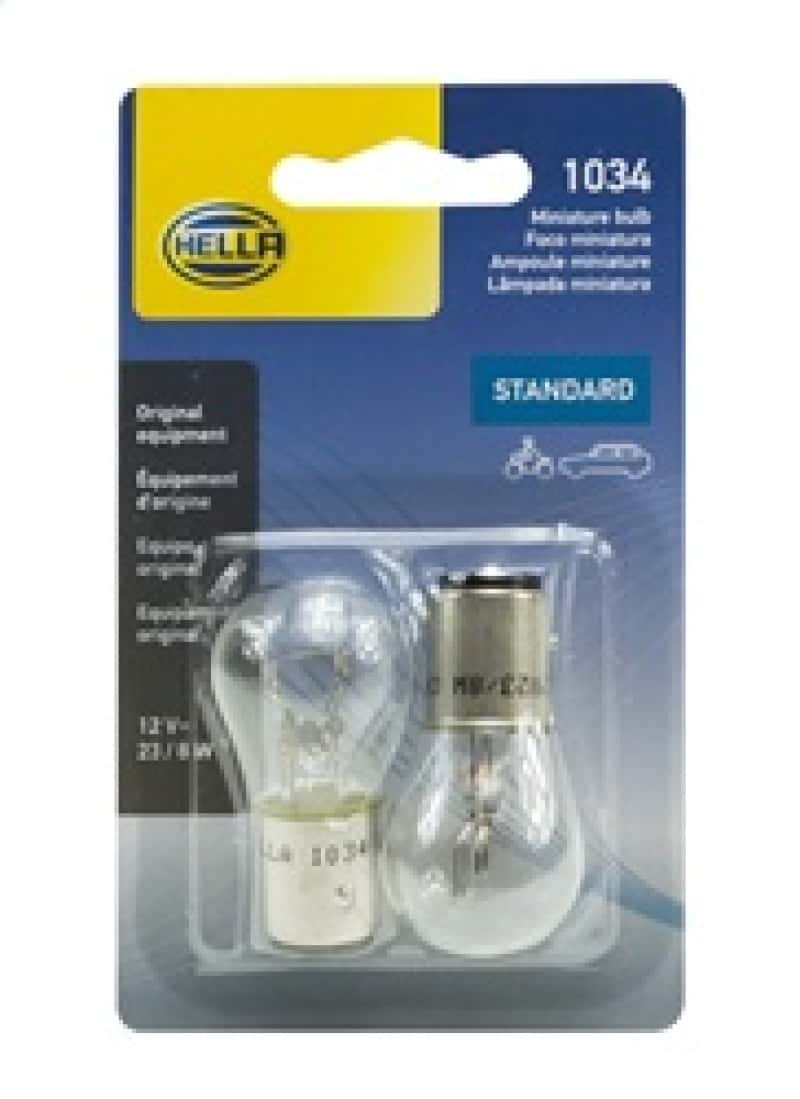 Hella — Hella Bulb 1034 12V 23/8W Bay15D S8 (2)
1034TB Incan Bulb - view 7