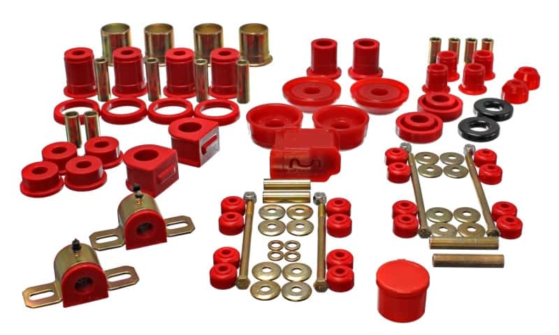 Energy Suspension — Energy Suspension 93-02 Chevrolet Camaro Red Hyper-flex Master Bushing Set
Master Bushing Kit - view 2