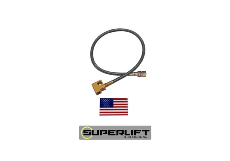 Superlift — Superlift 03-13 Dodge Ram 2500/3500 w/ 4-6in Lift Kit (Single) Bullet Proof Brake Hose
Brake Line Adapter - view 2