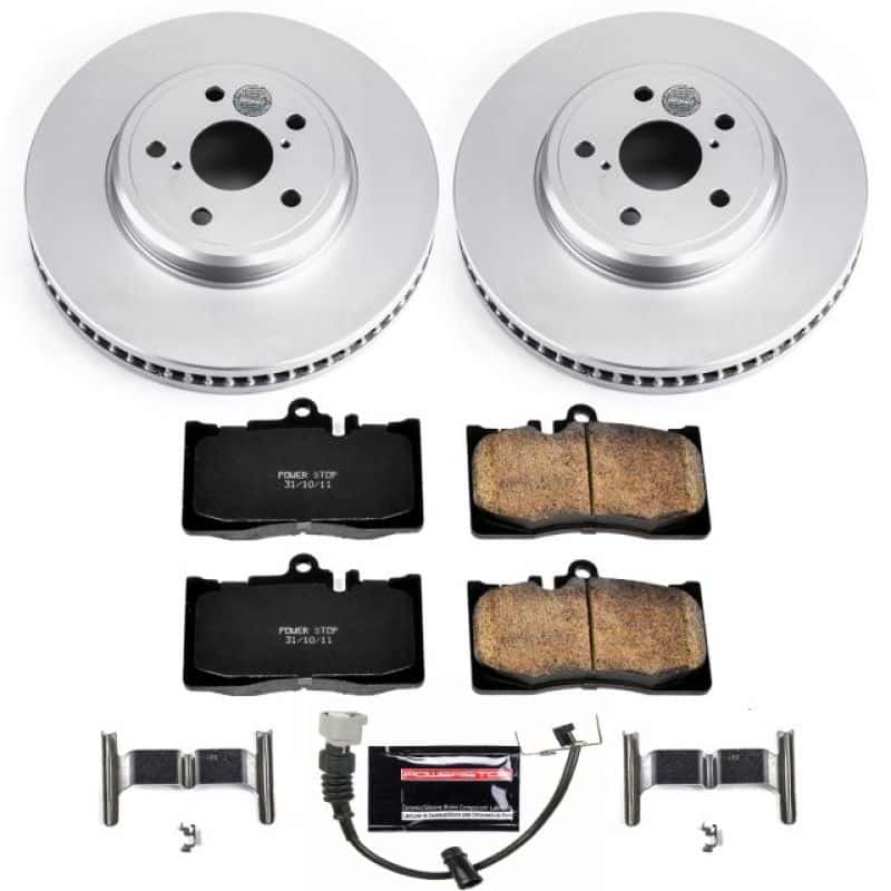 PowerStop — Power Stop 01-06 Lexus LS430 Front Z17 Evolution Geomet Coated Brake Kit - view 1