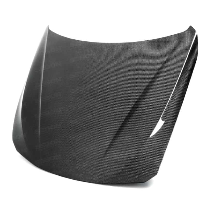 Seibon — Seibon 12-13 BMW F30 OEM-Style Carbon Fiber Hood - view 1