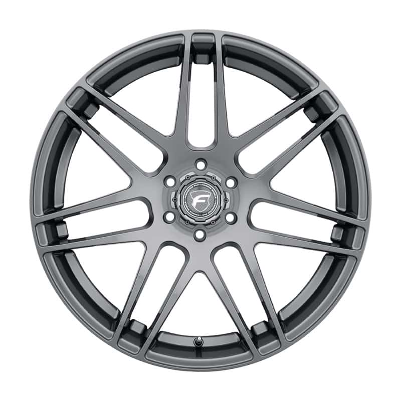 Forgestar — Forgestar X14 22x10 / 6x139.7 BP / ET30 / 6.7in BS Gloss Anthracite Wheel - view 1