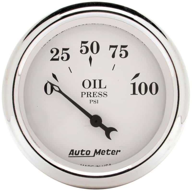 AutoMeter — Autometer Old Tyme White 5 Piece Kit (MPH/FUEL/OILP/WTMP/BAT) 59-60 Chevy Car Direct-Fit Dash Kit
GA KT CHEV 59-60 OTW - view 3