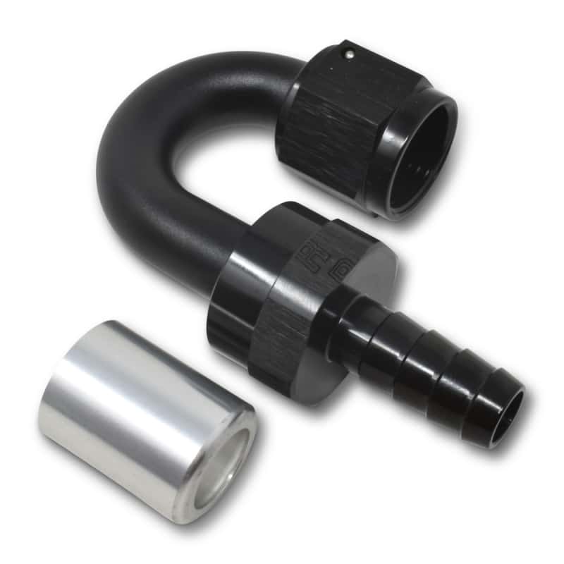 Russell — Russell Performance -12 AN Proclassic Crimp 180 Degree End (O.D. 0.950)
Hose Fitting - view 6
