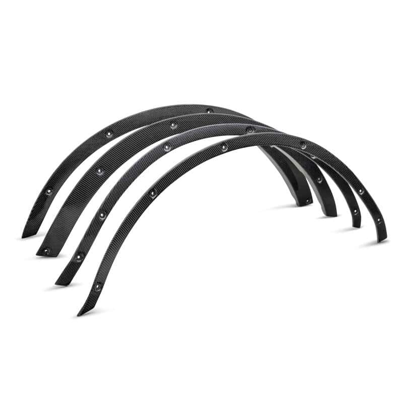 Anderson Composites — Anderson Composites 21-22 Ford Bronco 4 Door Carbon Fiber Fender Flare Delete Kit - view 1