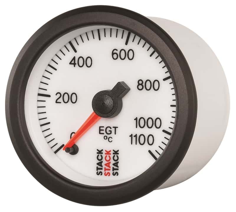 AutoMeter — Autometer Stack 52mm 0-1100 Deg C Pro Stepper Motor Exhaust Gas Temp Gauge - White
Ga EGT Stpr W 1100C - view 2
