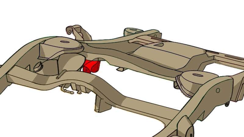 RustBuster — Rustbuster Rear Track Bar Bracket - view 8