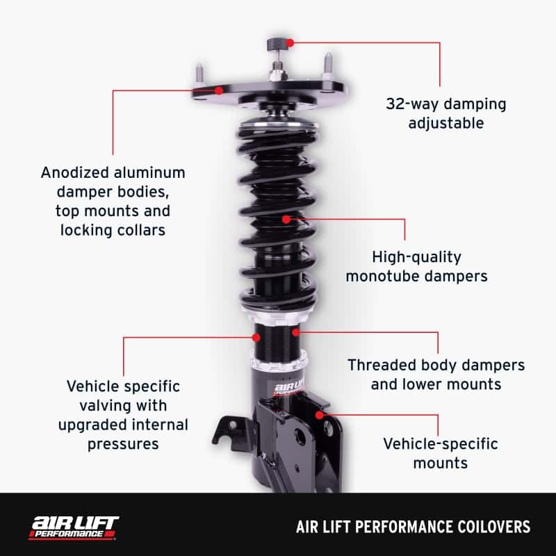 Air Lift — Air Lift Performance 18-23 Lexus IS300 / 17-23 Lexus IS350 Coilover Kit
Air Lift Performance - view 9