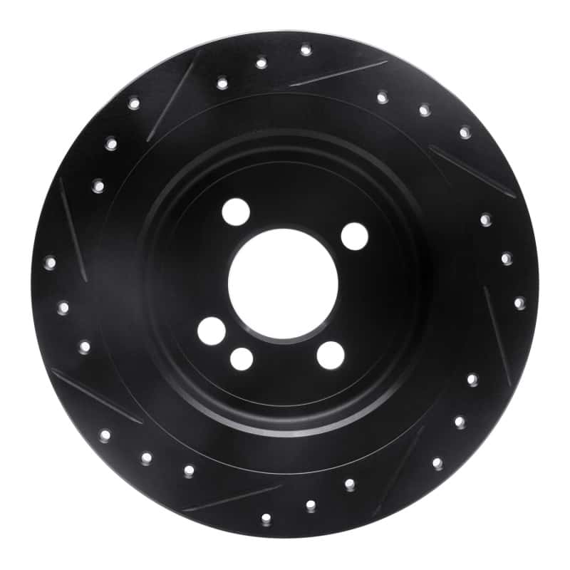 R1 Concepts — R1 09-14 Mini Cooper (Excl Clubman) Rear Right Drilled & Slotted Black Brake Rotor
R1 Brake Rotor Drill - view 5