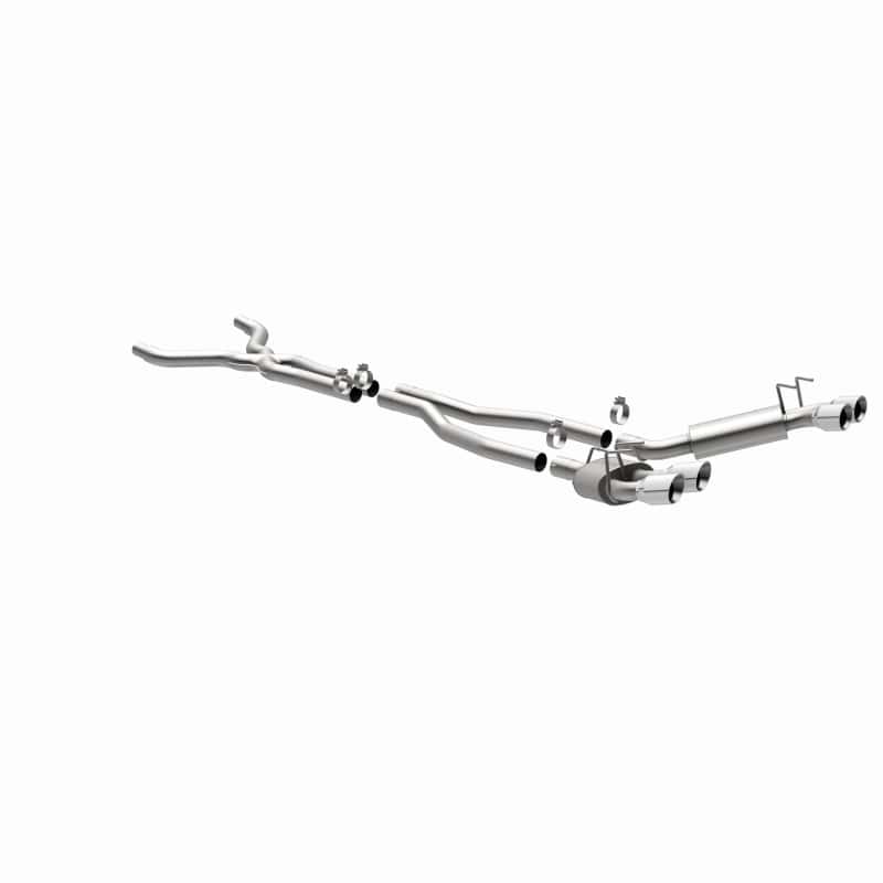 Magnaflow — MagnaFlow 13 Chevy Camaro V8 6.2L S/C Quad Split Rear Exit Cat Back Perf Exhaust
Cat-Back - view 17