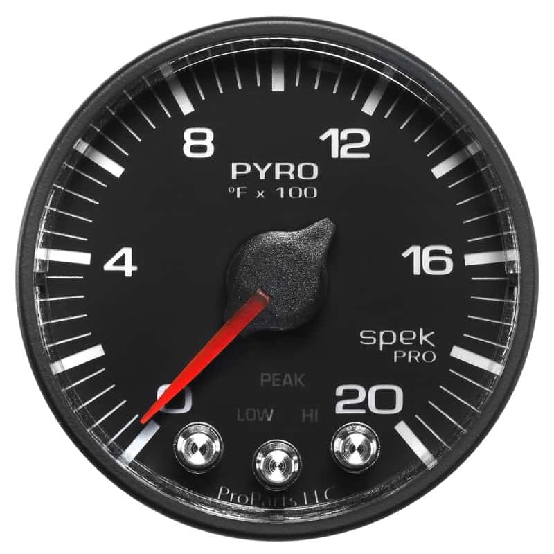 AutoMeter — Autometer Spek-Pro 52.4mm 0-2000F Digital Stepper Motor Pyrometer Gauge
GA 2" EGT BFB SPEK - view 10