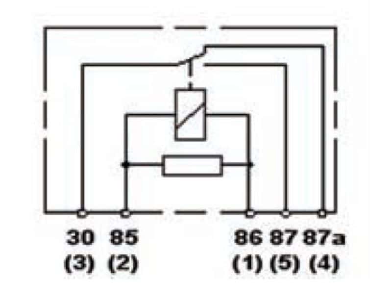 Hella — Hella Relay 12V 20/40A Spdt Res Bkt - view 8