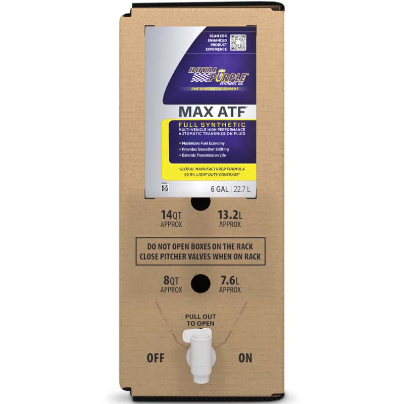 Royal Purple — Royal Purple Max ATF Automatic Transmission Fluid - 6 Gallon Bag-In-Box
Transmission Fluid - view 1
