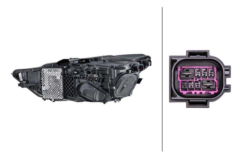 Hella — Hella Audi A7 Mxb Headlamp Rh - view 4