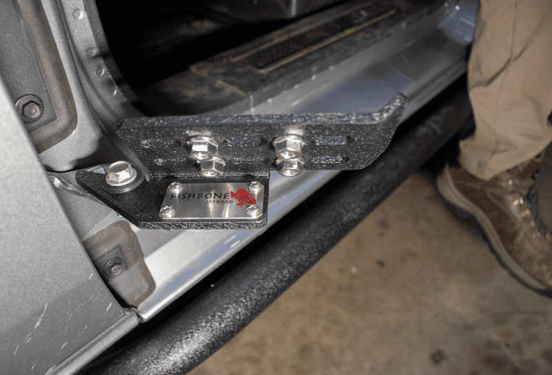 Fishbone Offroad — Fishbone Offroad 2021+ Ford Bronco Foot Pegs - Black - view 4