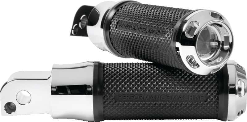 Performance Machine — Performance Machine Footpegs Apex Passenger - Chrome - view 2