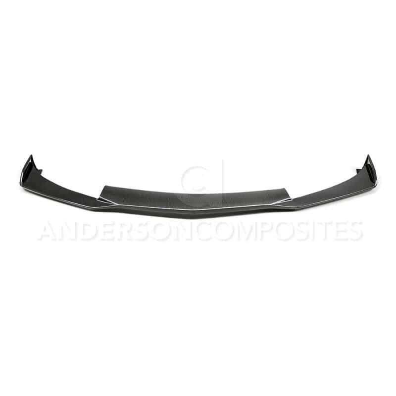 Anderson Composites — Anderson Composites 17-18 Chevy Camaro ZL1 1LE Carbon Fiber Front Splitter - view 3