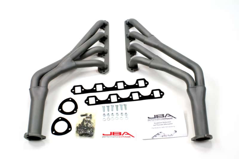 JBA — JBA 65-70 Ford Mustang 260-302 SBF 1-1/2in-1-3/4in Primary Ti Ctd Tri Y Header
Long Tube Header - view 1