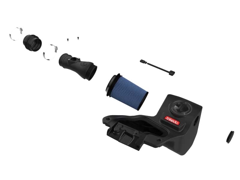 aFe — aFe 22-23 Honda Civic L4 1.5L (t) Takeda Momentum Cold Air Intake System w/ Pro 5R Filter
Takeda Intake System - view 2
