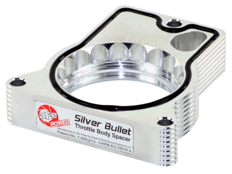 aFe — aFe Silver Bullet Throttle Body Spacers TBS GM C/K 1500/2500/3500 96-00 V8-5.0L 5.7L
Throttle Body Spacer
TBdySpacer - view 1