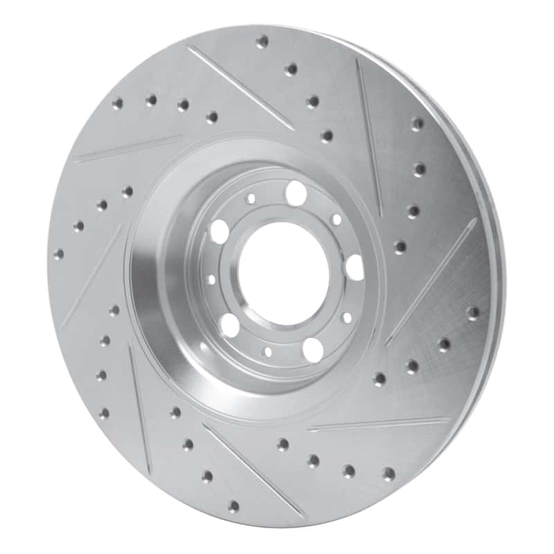 R1 Concepts — R1 03-09 Volvo S60 Front Left Drilled & Slotted Silver Brake Rotor
R1 Brake Rotor Drill - view 4