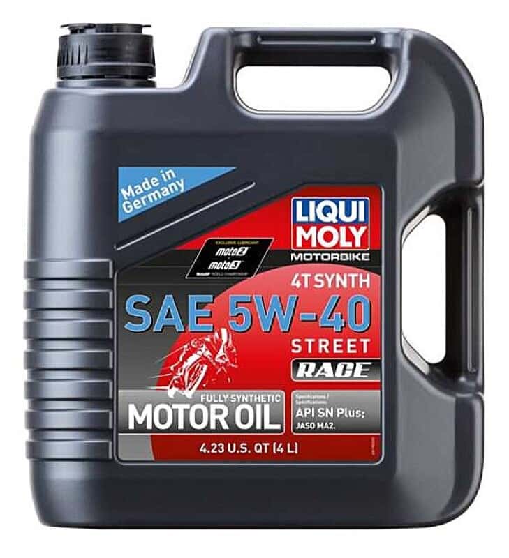 LIQUI MOLY — LIQUI MOLY 4L Motorbike 4T Synth 5W40 Street Race - view 2