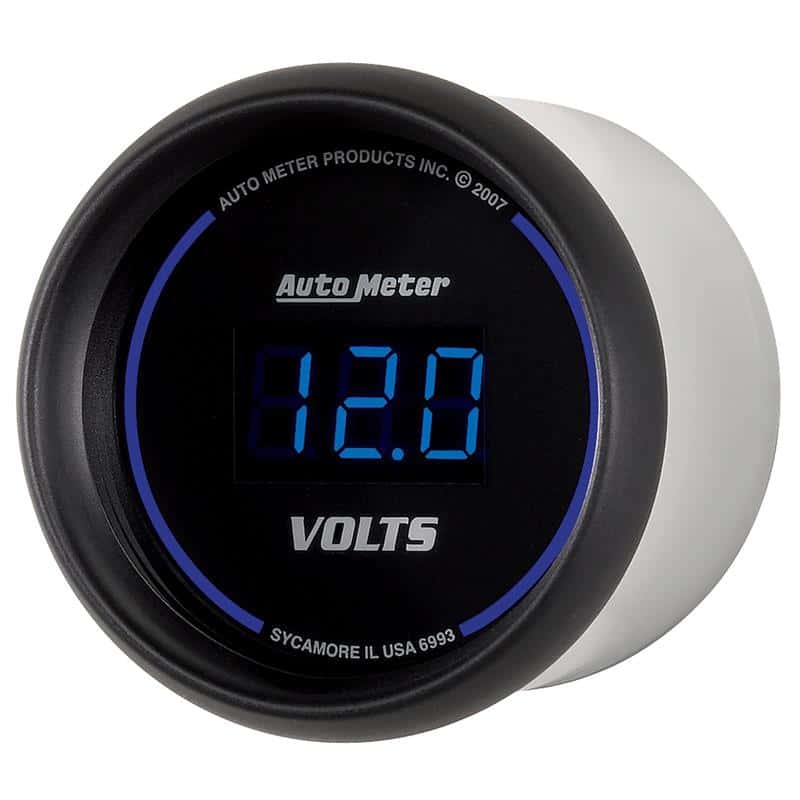 AutoMeter — Autometer Cobalt Digital 52.4mm Black Voltmeter
GA 2" VOLT 18V CBD - view 3