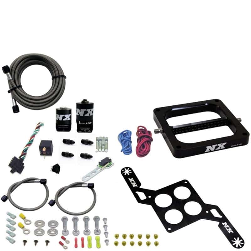 Nitrous Express — Nitrous Express 4500 RNC Conventional Nitrous Plate Kit w/.375in Solenoid w/o Bottle
Injection System Kit
N2OSys - view 1