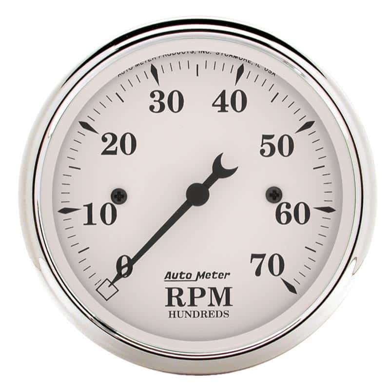 AutoMeter — Autometer 3 1/8 inch 7000rpm Old Tyme Tachometer
3-1/8" TACH, 7,000 R - view 2